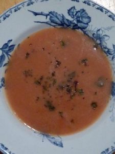 Velouté de tomate