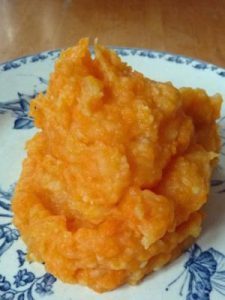 Purée de carottes