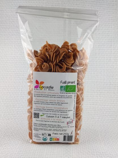 Fusilli piment recto