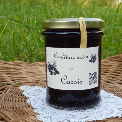 Confiture extra de cassis