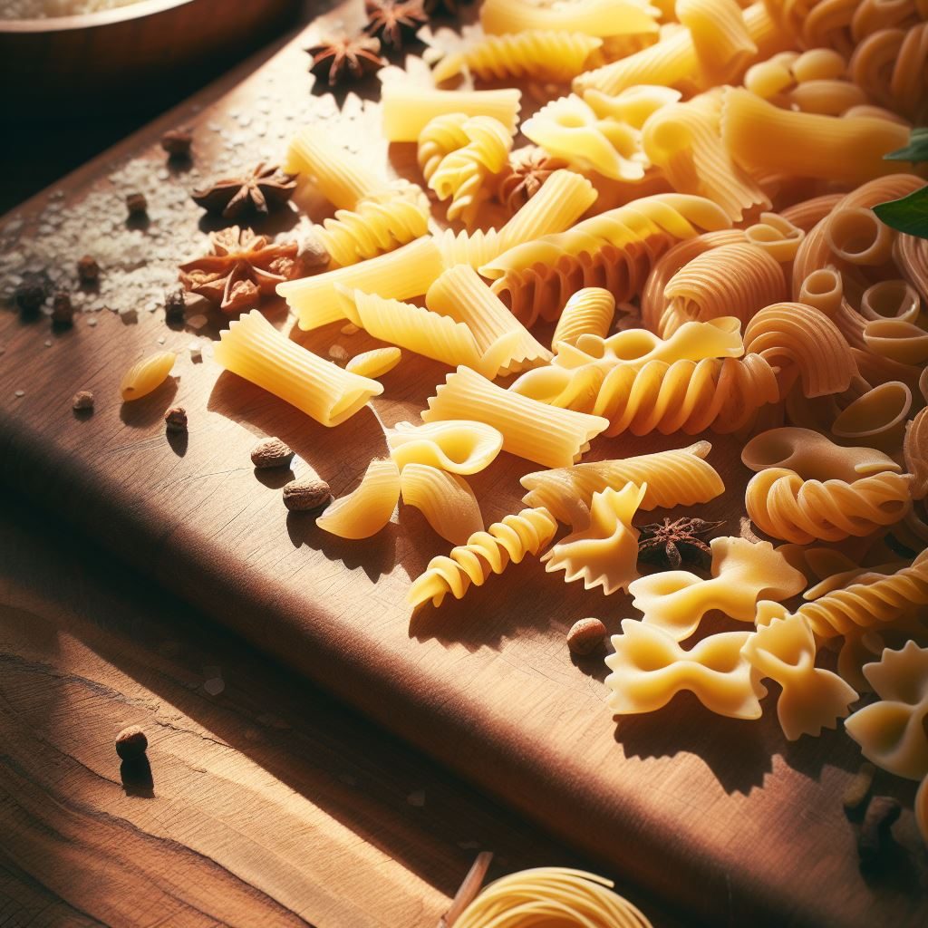 Séchage des pâtes courtes