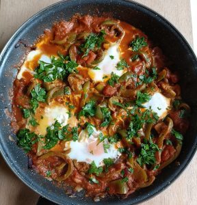 chakchouka aux fusilli Tomate