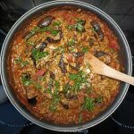 Orzo Roma aux aubergines