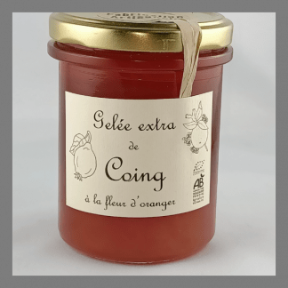 coing à la fleur d'oranger