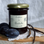 confiture extra de quetsche à la vanille