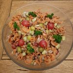 Salade de fusilli tomate au thon