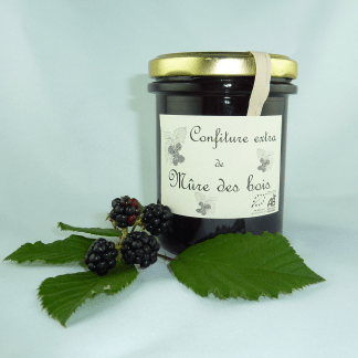 Confiture de mûre des bois allégée
