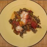 Ragoût de poisson aux fusilli basilic