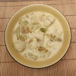 Soupe d’orzo thaï, fenouil et poisson