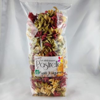 Fusilli 3 légumes no gluten