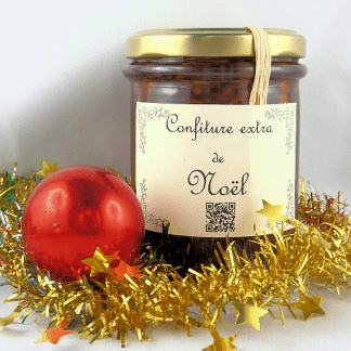 Confiture extra de Noël BIO, 80 % de fruits